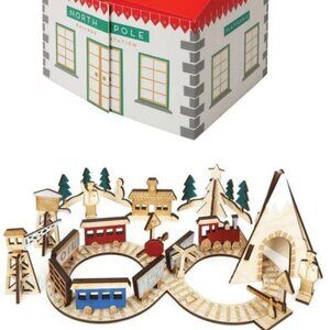 Meri Meri Wooden Train Advent Calander Build as You Go